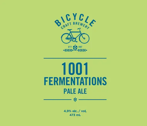 Bicycle Craft Brewery 1001 Fermentations Pale Ale