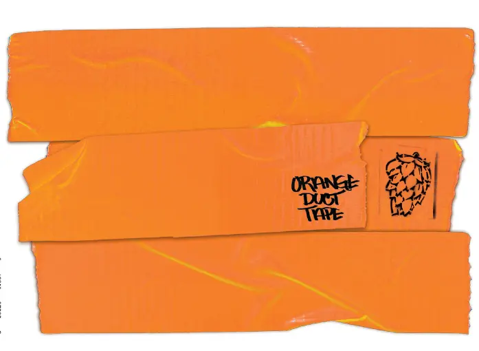 Stoneface Brewing Company Orange Duct Tape