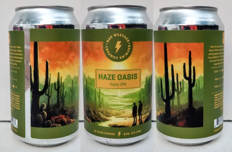 Bad Weather Brewing Company Haze Oasis
