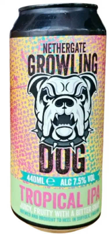 Nethergate Brewery Growling Dog Tropical IPA