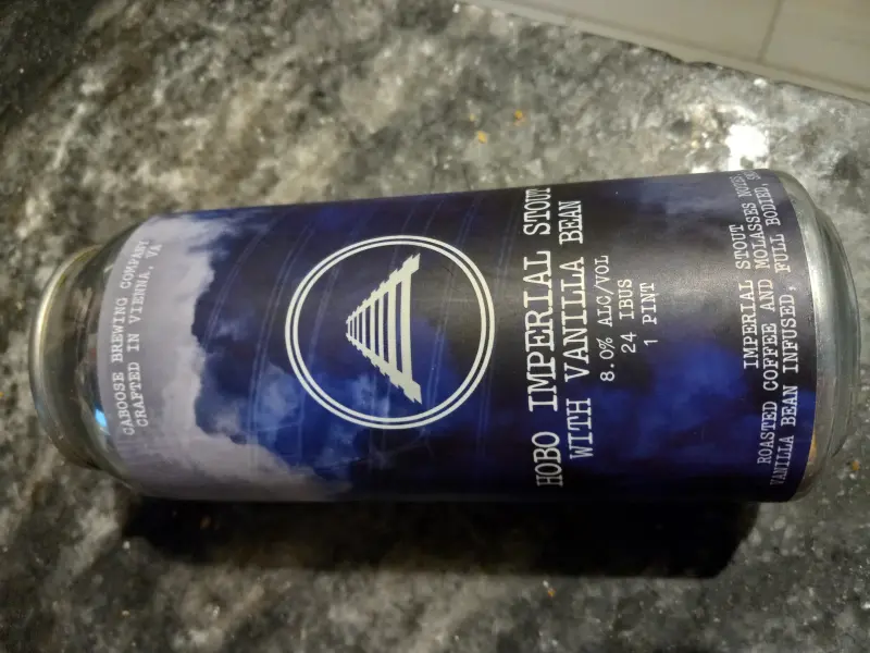 Caboose Brewing Company Vanilla Hobo Stout