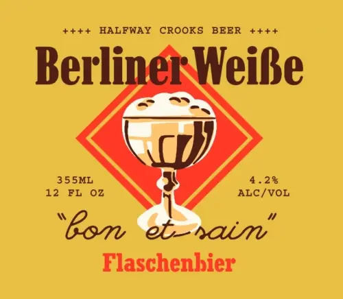 Halfway Crooks Beer Berliner Weiße