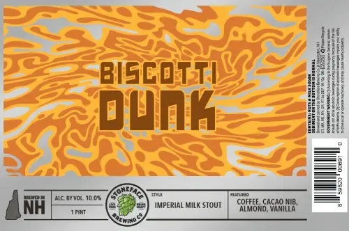 Stoneface Brewing Company Biscotti Dunk