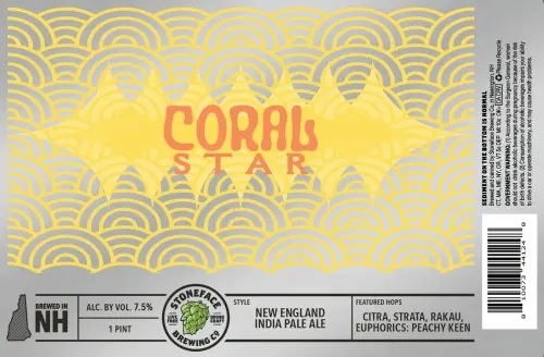 Stoneface Brewing Company Coral Star