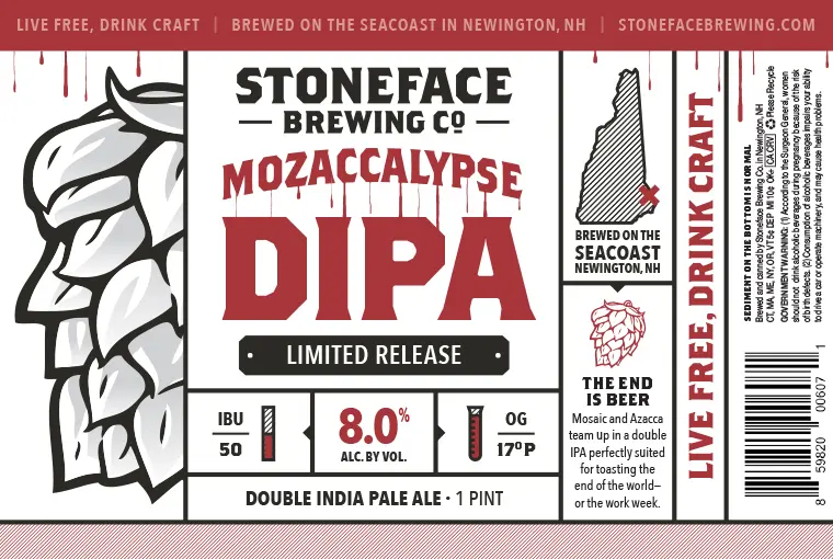 Stoneface Brewing Company Mozaccalypse