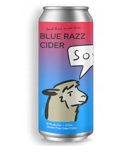 Soma Craft Cidery Blue Razz