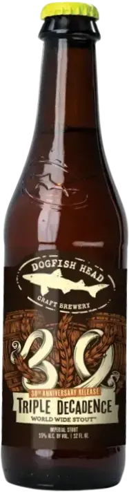 Dogfish Head Craft Brewery Triple Decadence World Wide Stout