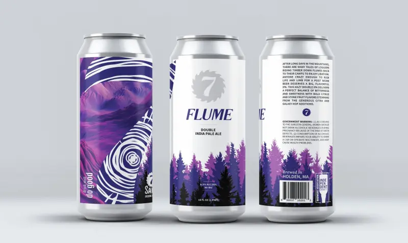 Seven Saws Brewing Company Flume