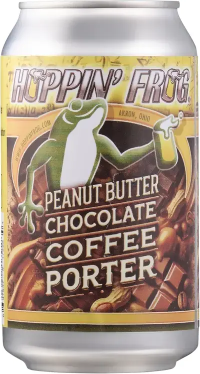 Hoppin' Frog Brewery Peanut Butter Chocolate Coffee Porter