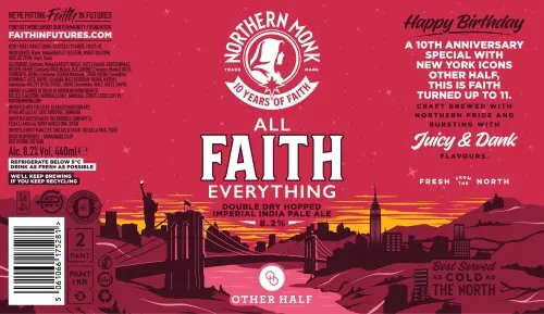 Northern Monk Brew Co. All Faith Everything