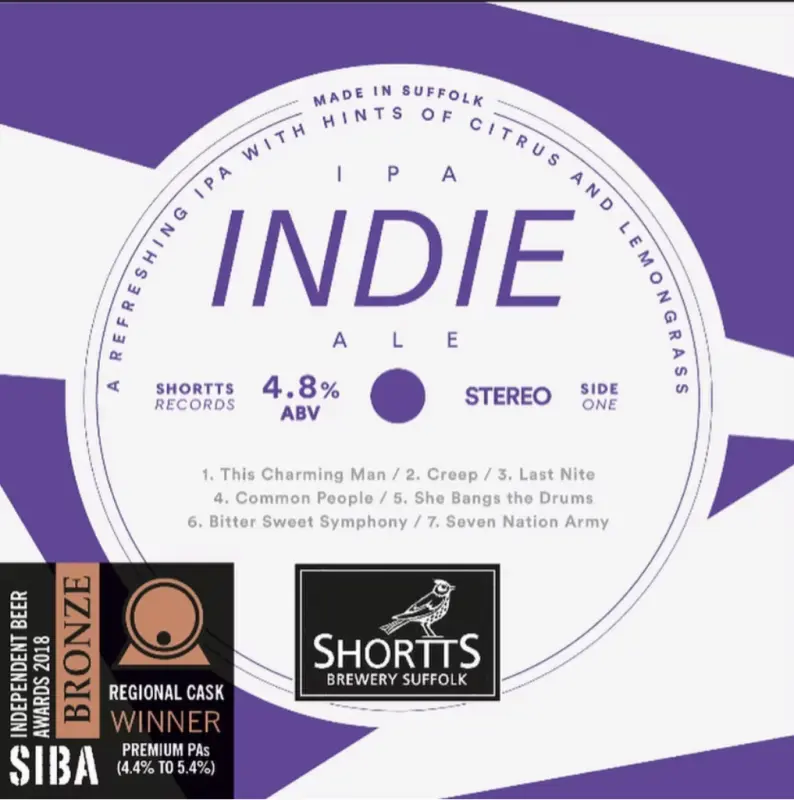 Shortts Brewery Indie Ale