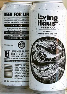 Living Häus Beer Co Cassidy