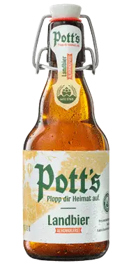 Pott's Brauerei Landbier Alkoholfrei