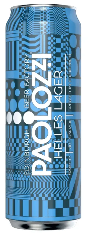 Edinburgh Beer Factory Paolozzi Helles Lager