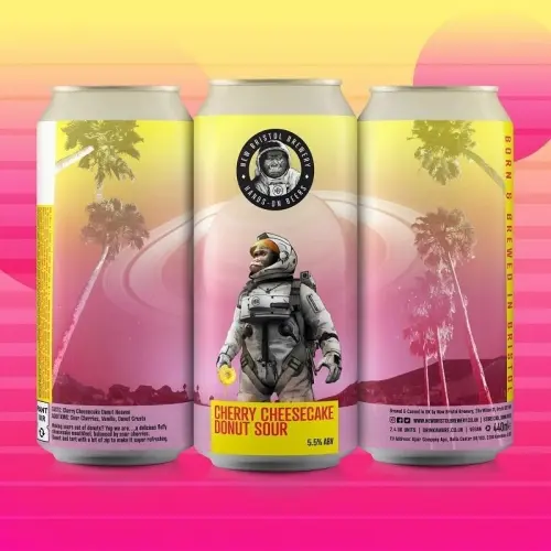 New Bristol Brewery Cherry Cheesecake Donut Sour
