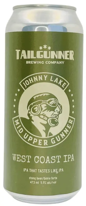 Tailgunner Brewing Company Johnny Lake Mid Upper Gunner Canadian Harvest IPA