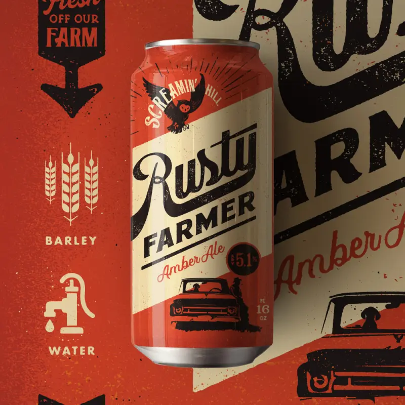 Screamin' Hill Brewery Rusty Farmer