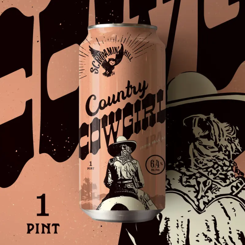 Screamin' Hill Brewery Country Cowgirl