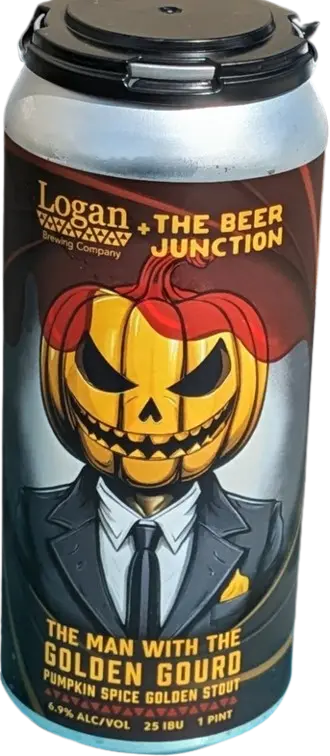 Logan Brewing Company Man with the Golden Gourd