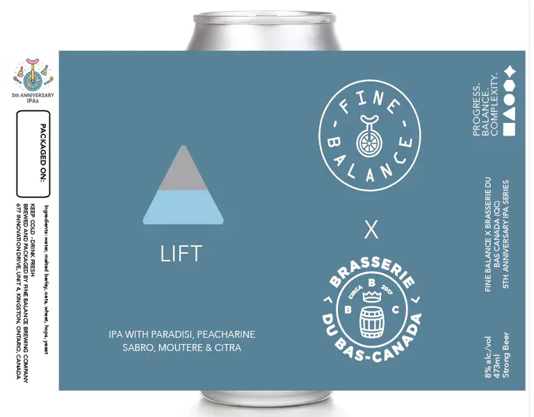 Fine Balance Brewing Company Lift DIPA