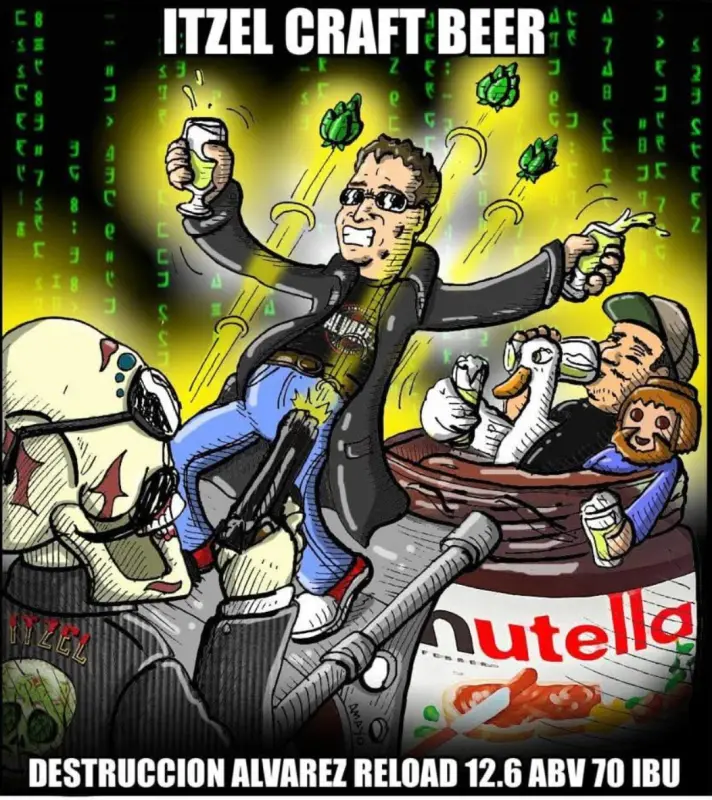Itzel Craft Beer Destruccion Alvarez Reload