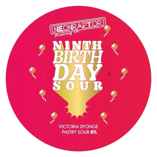Neon Raptor Brewing Co. Ninth Birthday Sour