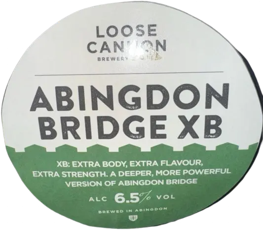 Loose Cannon Brewery Abingdon Bridge XB