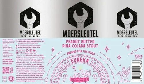 Moersleutel Craft Brewery Eureka - Peanut Butter Pina Colada Stout