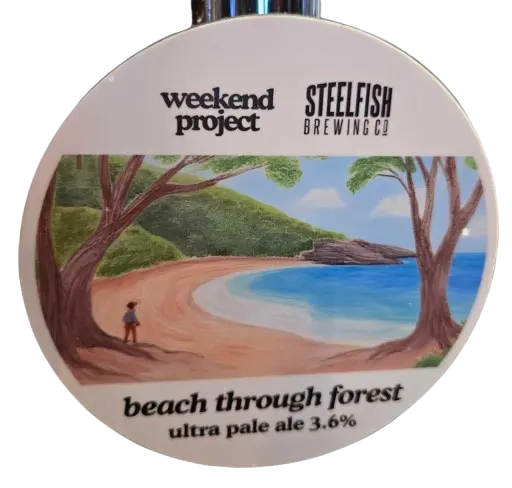 Weekend Project Brewing Co. Beach Through Forest