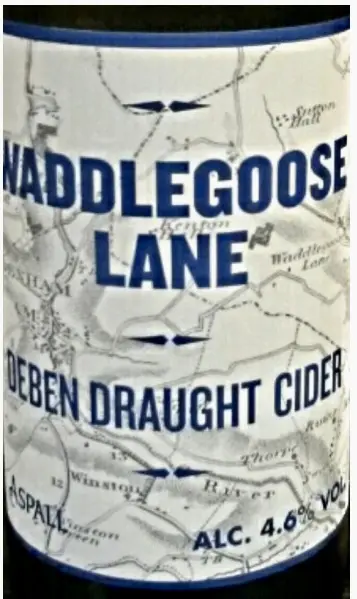 Aspall Cyder Waddlegoose Lane Deben Draught Cider