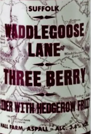 Aspall Cyder Waddlegoose Lane Three Berry