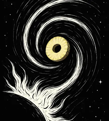 Aphotic Solar Flare