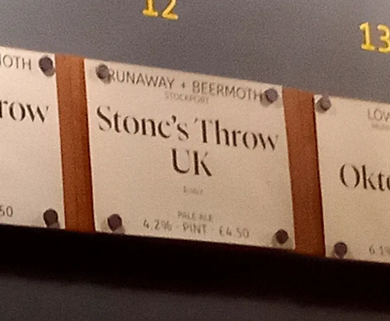 Runaway Brewery Stones Throw - UK