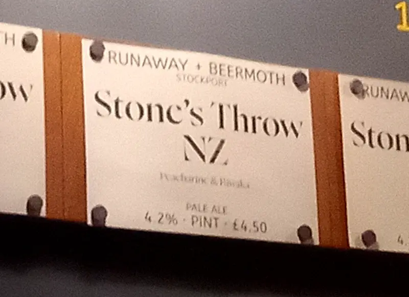 Runaway Brewery Stones Throw - NZ
