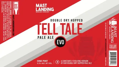 Mast Landing Brewing Company Tell Tale Pale Ale - DDH EVO v1
