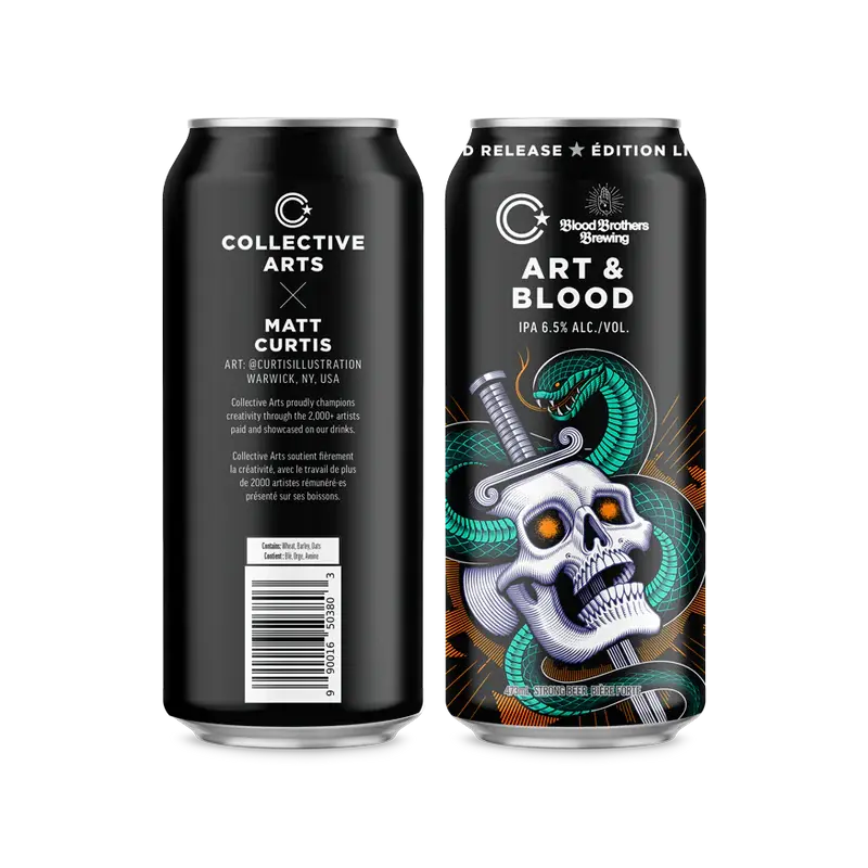 Collective Arts Brewing Art & Blood