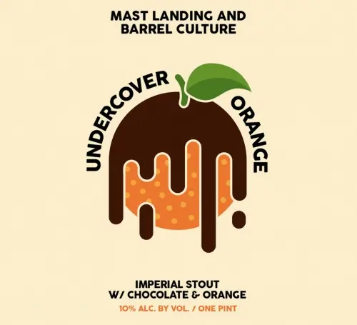 Mast Landing Brewing Company Undercover Orange