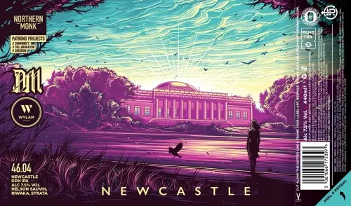 Northern Monk Brew Co. Patrons Project 46.04 // Dan Mumford // Newcastle // Wylam Brewery // DDH IPA