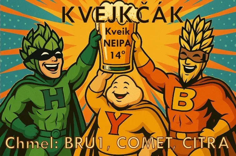 Pivovar Zhůřák Kvejkčák 14°