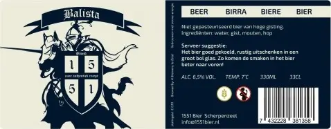 Bierbrouwerij 1551 Balista
