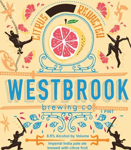 Westbrook Brewing Co. Citrus Redacted