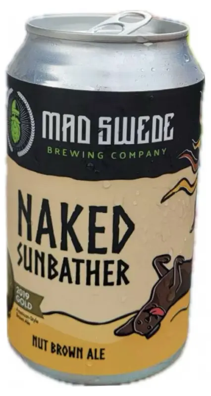 Mad Swede Brewing Company Naked Sunbather Nut Brown Ale