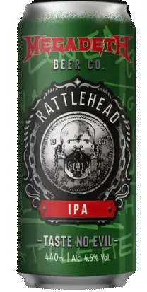 Megadeth Beer Co. Rattlehead IPA