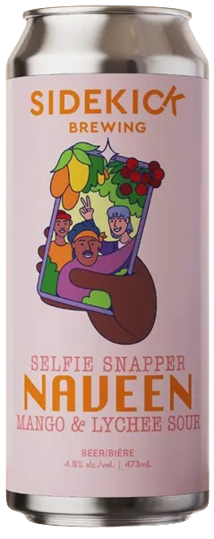 Sidekick Brewing (BC) Selfie Snapper Naveen - Mango Lychee