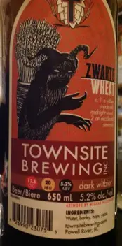 Townsite Brewing Zwarte Wheat