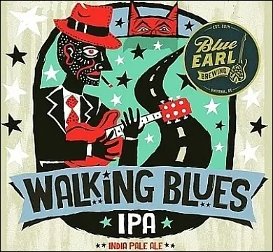 Blue Earl Brewing Company Walking Blues