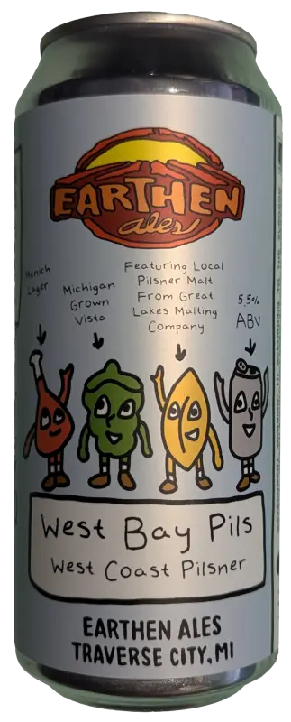 Earthen Ales West Bay Pils