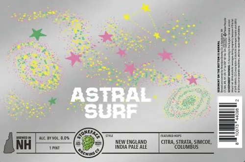 Stoneface Brewing Company Astral Surf