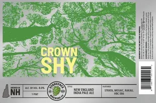 Stoneface Brewing Company Crown Shy