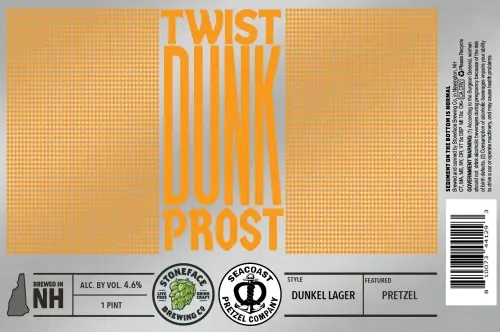 Stoneface Brewing Company Twist Dunk Prost